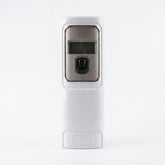 Digital LCD Automatic Aerosol Air Freshener Dispenser – Programmable Wall-Mounted Fragrance Spray Machine (White Finish)