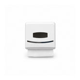 Wall-Mounted Folded Paper Towel Dispenser – Large Capacity ABS Tissue Dispenser with White Finish