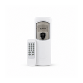 Smart Automatic Aerosol Air Freshener Dispenser with Remote Control – Wall-Mounted Programmable Fragrance Spray Machine (White Finish)