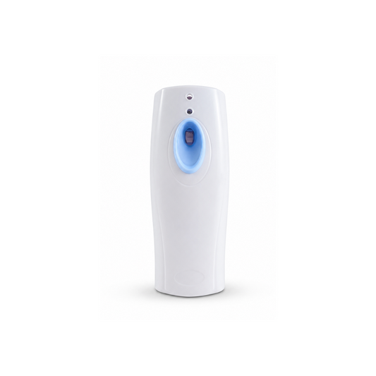 Automatic Aerosol Air Freshener Dispenser – Wall-Mounted Programmable Fragrance Spray Dispenser (White Finish)