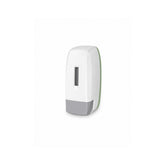 Wall-Mounted Manual Soap Dispenser – Premium Refillable Liquid Soap Dispenser with Viewing Window (White Finish)