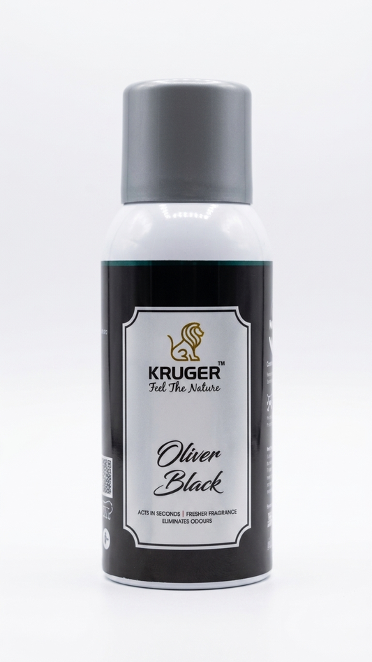 110 ml Automatic Air Freshener Refill Spray – Long-Lasting Room Freshener Refill (Oliver Black Fragrance)