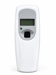 Digital B2 Automatic Aerosol Air Freshener Dispenser – LCD Programmable Wall-Mounted Fragrance Spray Machine (White Finish)