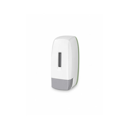 Wall-Mounted Manual Soap Dispenser – Premium Refillable Liquid Soap Dispenser with Viewing Window (White Finish)