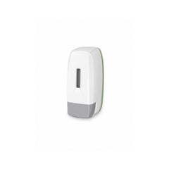 Wall-Mounted Manual Soap Dispenser – Premium Refillable Liquid Soap Dispenser with Viewing Window (White Finish)