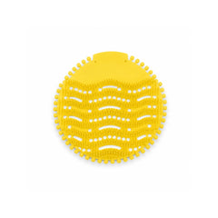 Silicone Urinal Screen Deodorizer Mat – Anti-Splash Urinal Freshener with Long-Lasting Fragrance (Yellow)